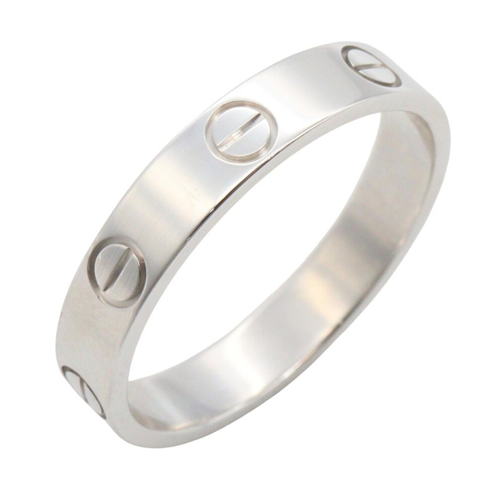 Cartier Mini Love Ring 18Kwg White Gold #330163C13B